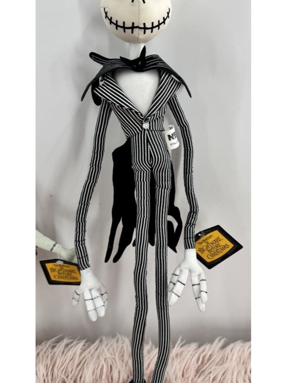 RARE 2004 NECA Jack Skellington and Sally Plush dolls Nightmare Before Christmas - Picture 3 of 16